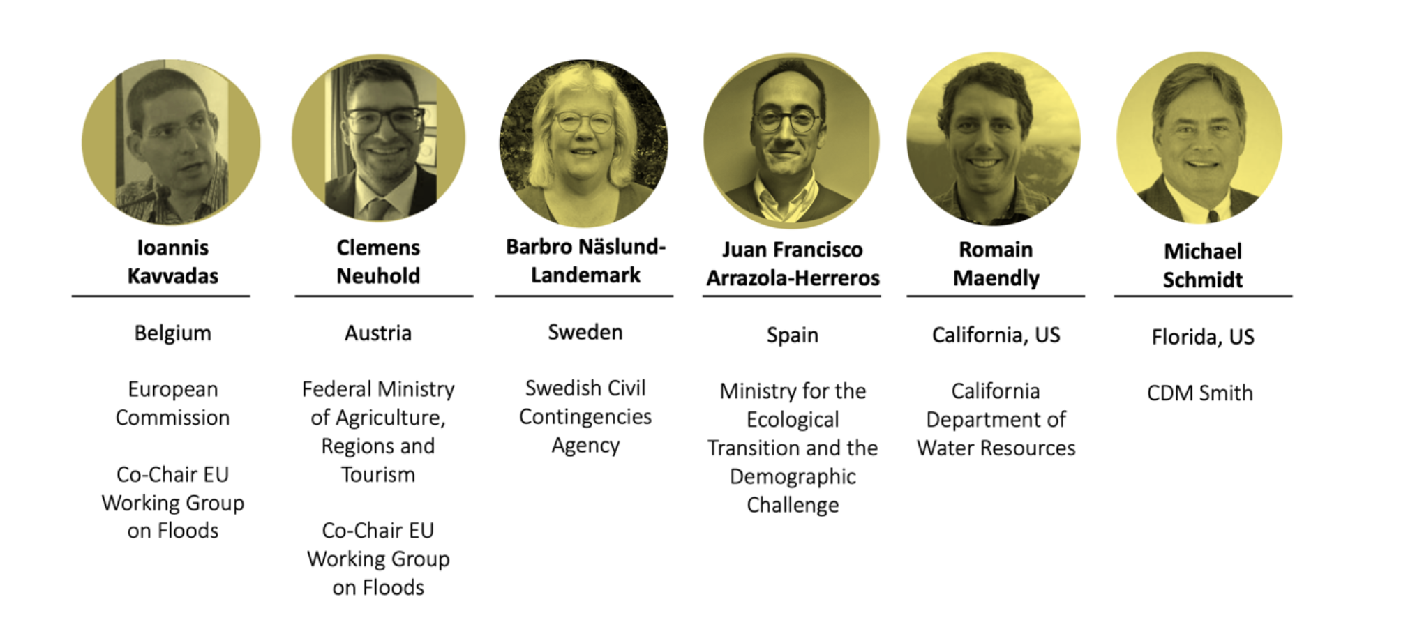 flood event speakers