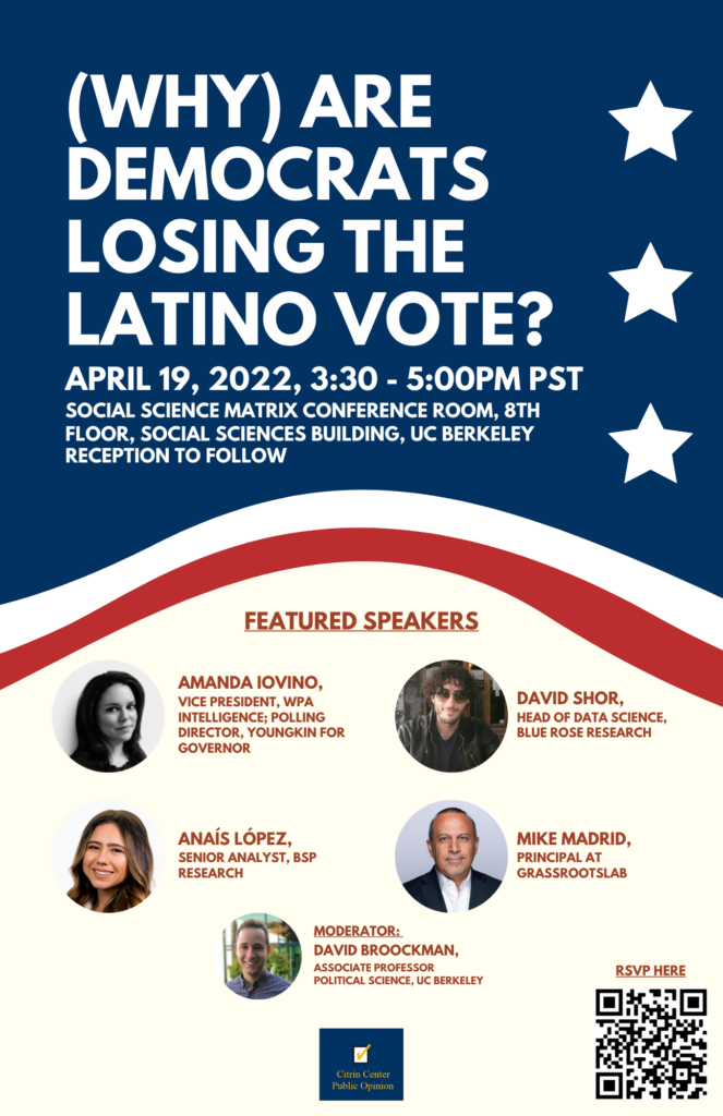 Why are democrats losing the Latino vote flyer
