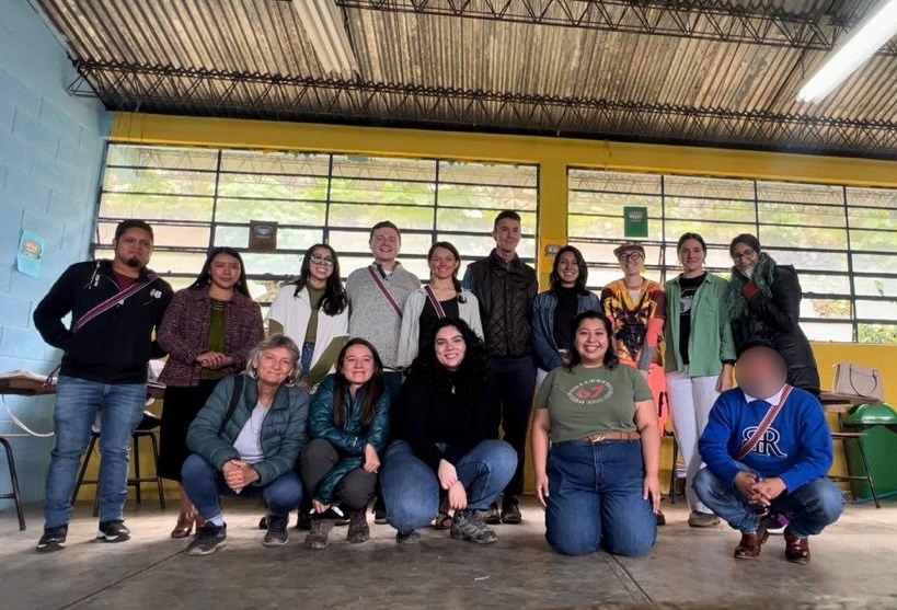 The Mam language and culture class meets in San Juan Atitán, Guatemala in June 2022. Photo by Tessa Scott.